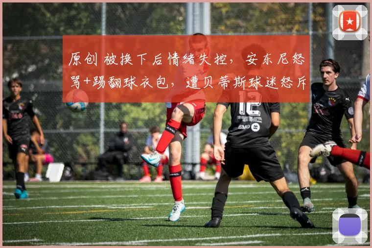 原创 被换下后情绪失控,安东尼怒骂+踢翻球衣包,遭贝蒂斯球迷怒斥